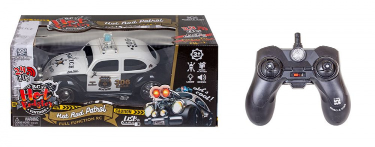 RC Hot Roadster Police Patrol, radiostyrt bil RC Hot Roadster Police Patrol, radiostyrt bil