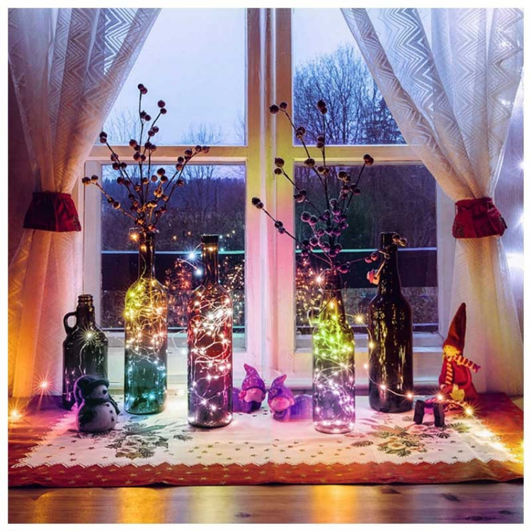 Smart lyskæde RGB, 10 m