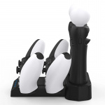 4 i 1 Ladeholder for PS5 og VR Move-kontrollere 4 i 1 Ladeholder for PS5 og VR Move-kontrollere