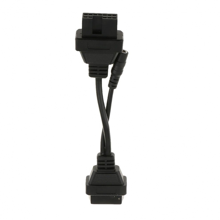 16 pins til 12 pins OBD2 adapter for Mitsubishi 16 pins til 12 pins OBD2 adapter for Mitsubishi