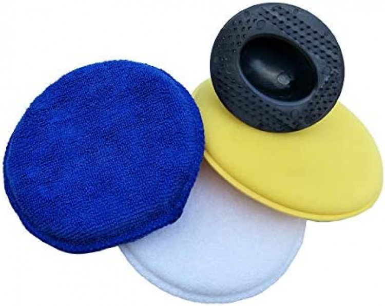 Bilpleiesett for polering, voksing og vask