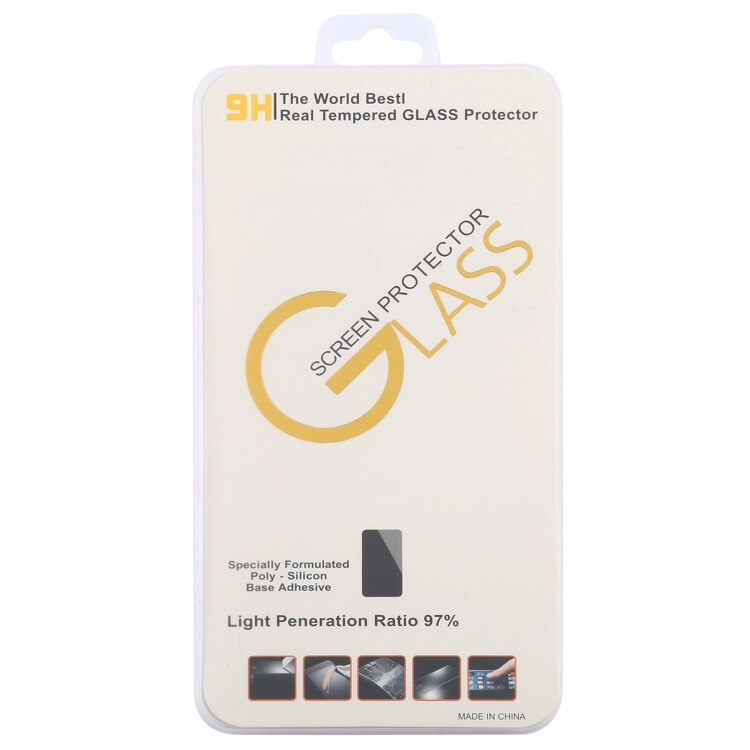 Skjermbeskytter i 9H herdet glass for iPhone 14 Plus, Svart