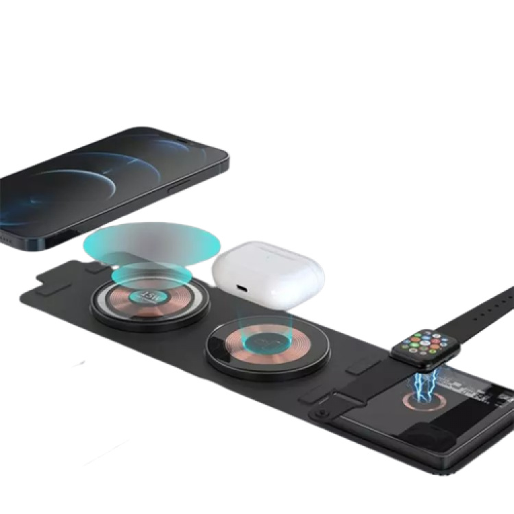 Magnetisk trådløs lader 3 i 1 for iPhone 14, iWatch, Airpods Magnetisk trådløs lader 3 i 1 for iPhone 14, iWatch, Airpods