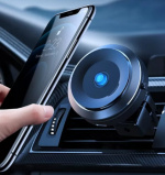 Mobilholder med elektrisk sugekoppfeste