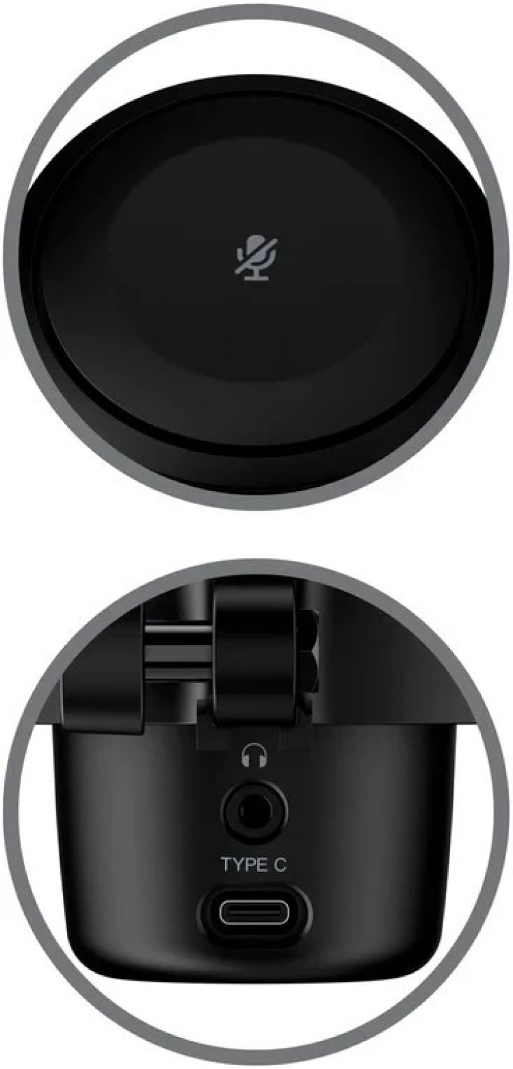 HyperX DuoCast-mikrofon for PC, PS5, PS4