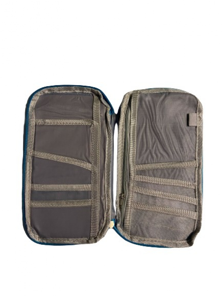 Reise lommebok for pass og reisedokumenter, Blå Reise lommebok for pass og reisedokumenter, Blå