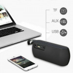 Q106 Trådløs høyttaler, Bluetooth, USB, rød