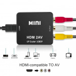 HD-videokonverterer Full HD 1080p - HDMI til RCA HD-videokonverterer Full HD 1080p - HDMI til RCA