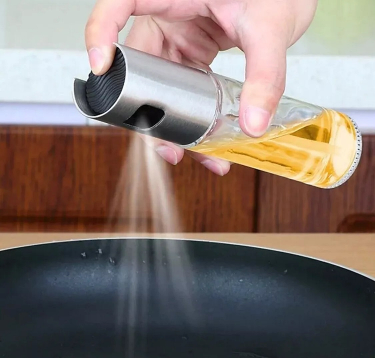 Sprayflaske i glass til eddik/olje, 100 ml