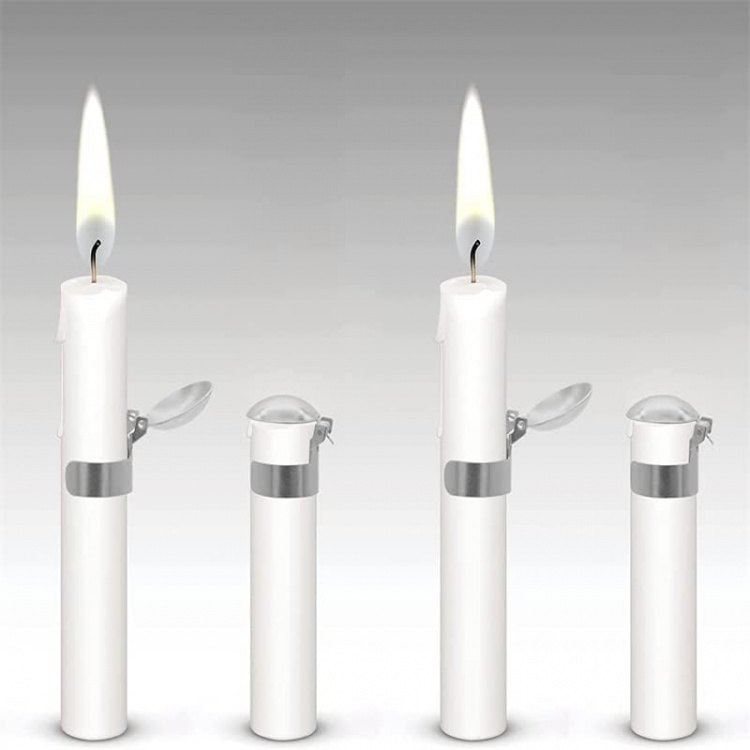 Lysslukker sølv, 4-pk Lysslukker sølv, 4-pk