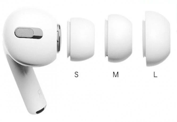 Silikonplugger for Airpods Pro, 3 størrelser