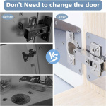 Reparasjonsplate for hengsler 4-pk