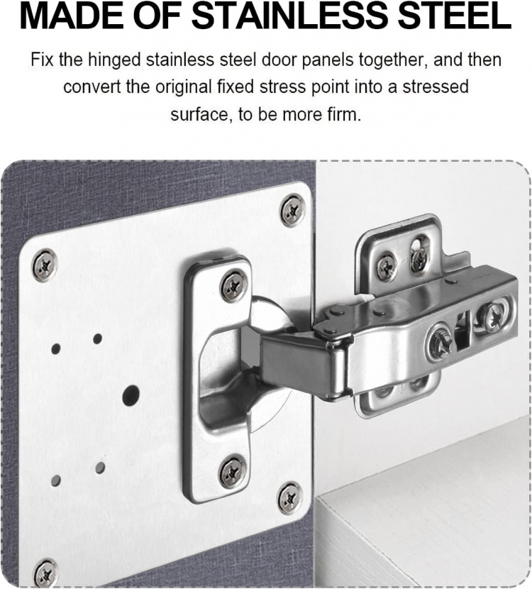 Reparasjonsplate for hengsler, 2-pk Reparasjonsplate for hengsler, 2-pk