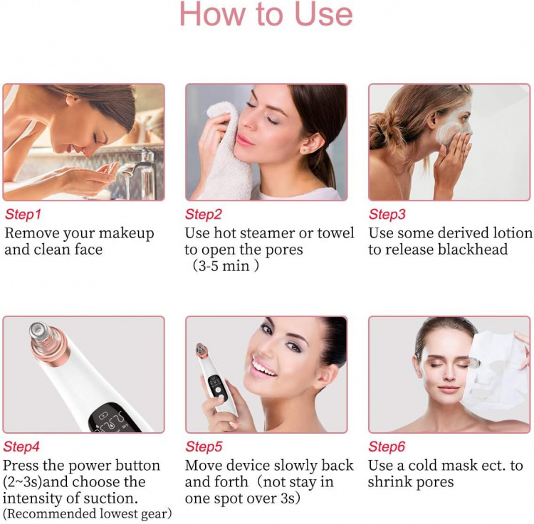 Ansiktsrens for porene