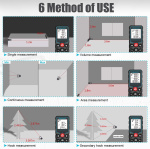 Laseravstandsmåler 40 m