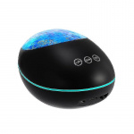 Lucky Stone Ocean LED-projektor med fjernkontroll, svart Lucky Stone Ocean LED-projektor med fjernkontroll, svart
