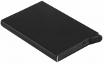 RFID-kortholder i aluminium med pop-up, svart