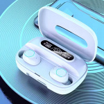 M9 True Wireless in-ear hörlurar, Vit M9 True Wireless in-ear hörlurar, Vit