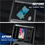 Oppbevaringsboks med sorteringsrom for Tesla Model 3 Highland