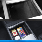 Oppbevaringsboks med sorteringsrom for Tesla Model 3 Highland