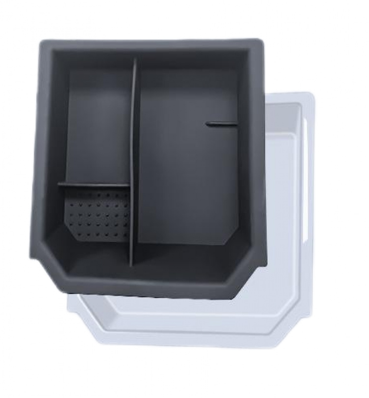 Oppbevaringsboks med sorteringsrom for Tesla Model 3 Highland