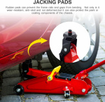 Jekkputer til Tesla Model 3/Y/X/S, 4 stk