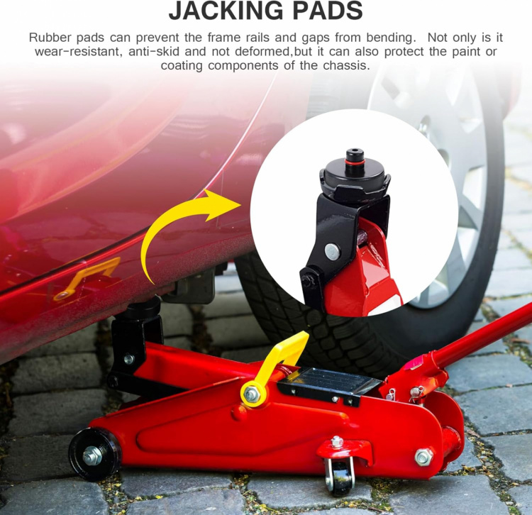 Jekkputer til Tesla Model 3/Y/X/S, 4 stk