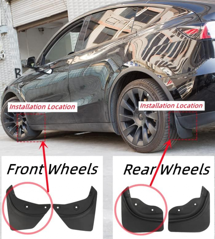 Skjermbeskyttere foran og bak til Tesla Model Y