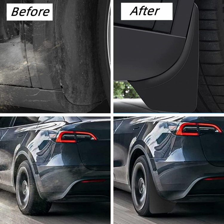 Skjermbeskyttere foran og bak til Tesla Model Y