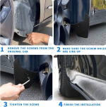 Skjermbeskyttere foran og bak til Tesla Model Y