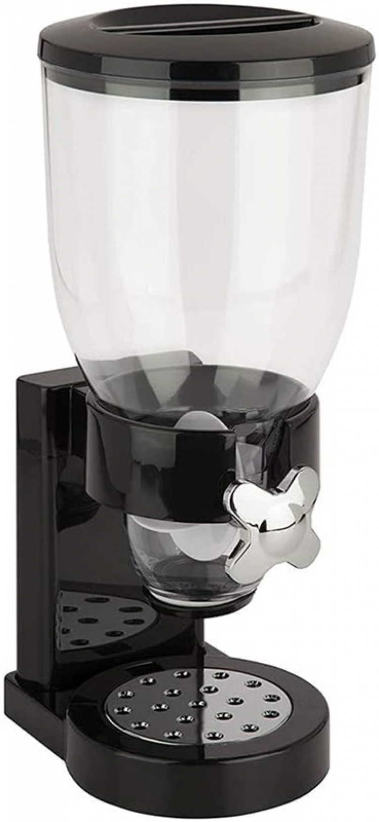 Müsli- og frokostblandingsdispenser, enkel - svart