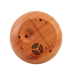 Luftfukter tre LED-lampe, Mørkt tre 240 ml