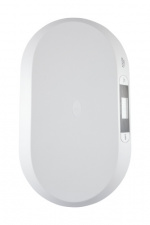 Adler hvit babyvekt med stor plattform