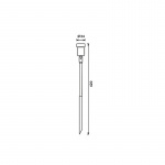 LightsOn Optica hagespotlight i aluminium