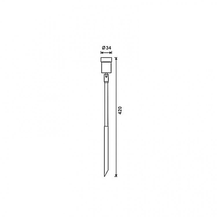 LightsOn Optica hagespotlight i aluminium