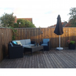 LightsOn Zenit Vegg-/terrassearmatur