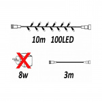 LightsOn Glimmer 10m lysløkke 6W