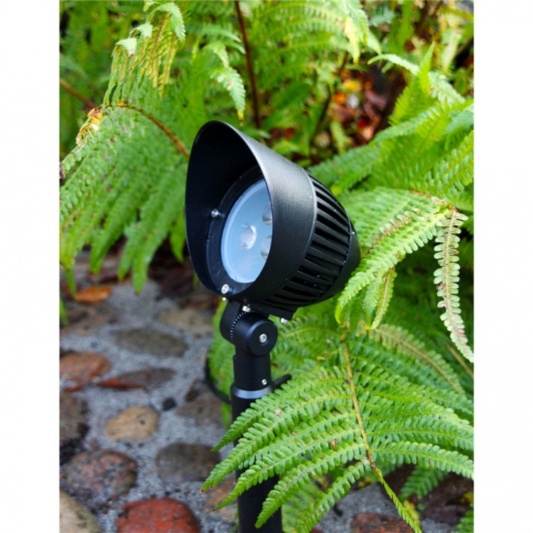 LightsOn Sirius-flomlys svart LightsOn Sirius-flomlys svart