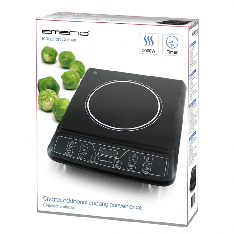 Emerio Induksjonstopp med timer, 2000W