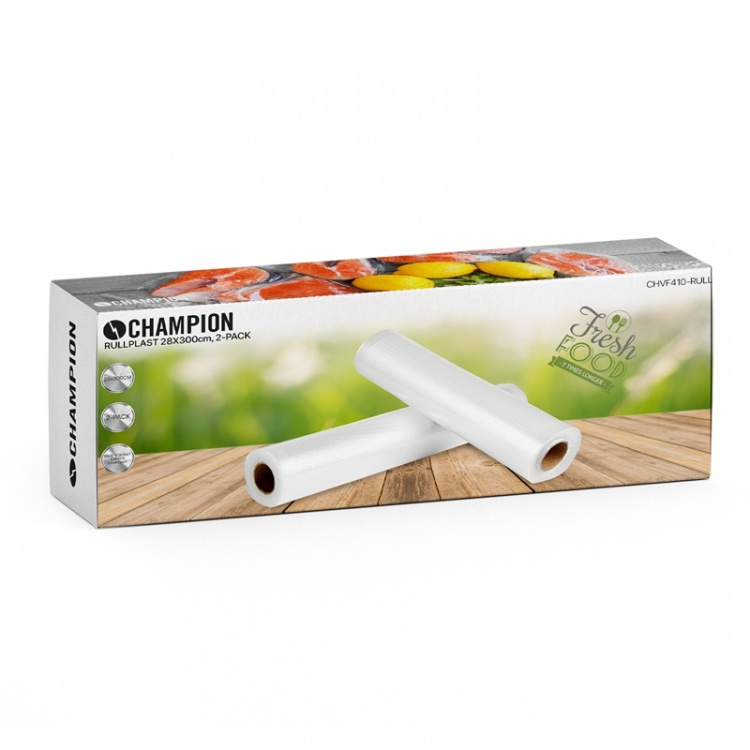 Champion Universal rulleplast 28*300 cm 2-pakning Champion Universal rulleplast 28*300 cm 2-pakning