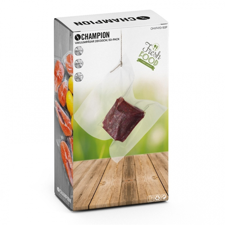 Champion Vakuumposer Universal 28*30 cm 50-pakning Champion Vakuumposer Universal 28*30 cm 50-pakning