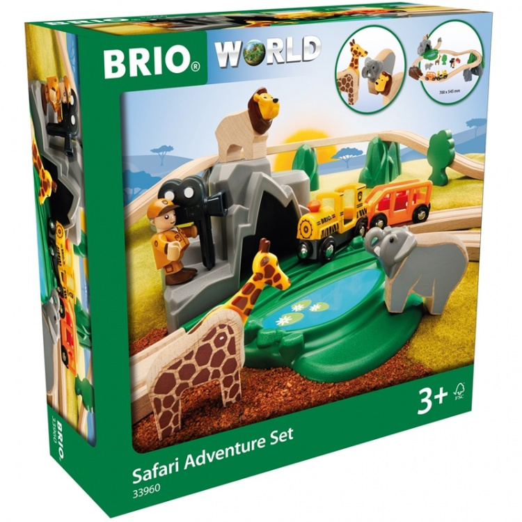 Brio 33960 Safari togsett