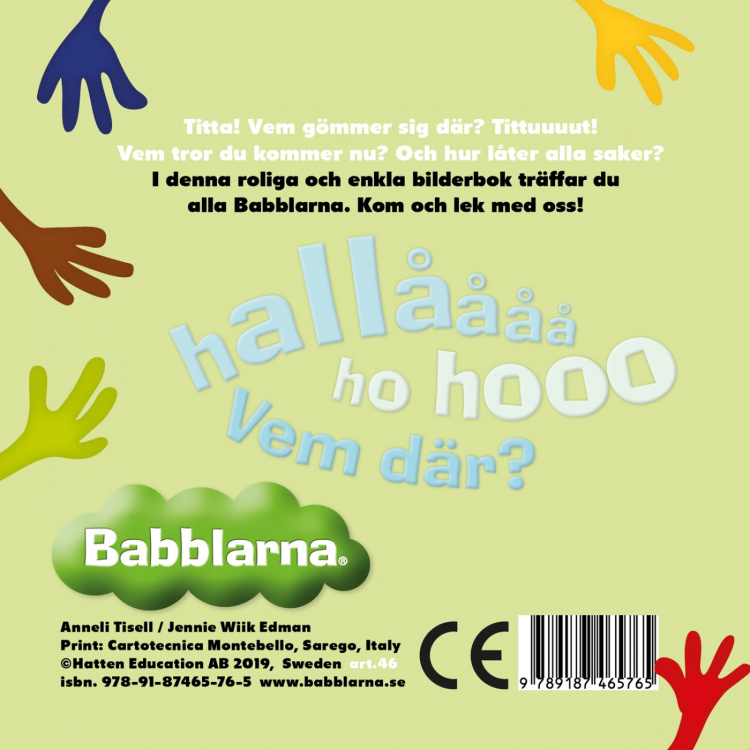 Babblarna Babblarna Tittuuut Pappbok