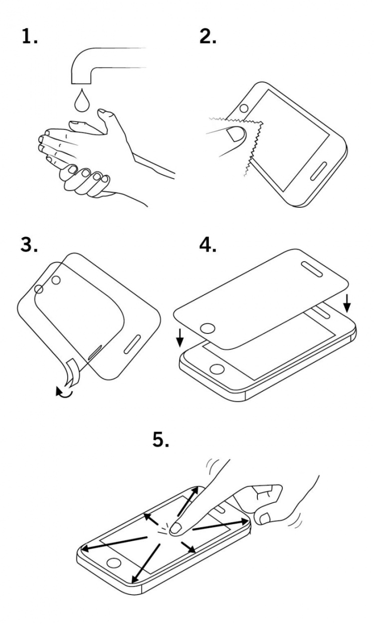 DELTACO skjermbeskytter for Samsung Galaxy Note10, fungerer med finger