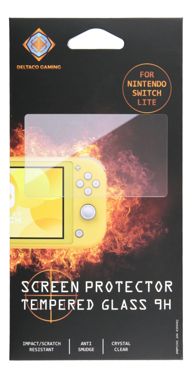 DELTACO GAMING skjermbeskytter til Nintendo Switch Lite, 0,33 mm, 9H