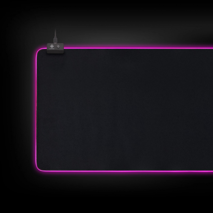 DELTACO GAMING DMP310 RGB-musematte, 90x36cm, 13 LED moduser, svart DELTACO GAMING DMP310 RGB-musematte, 90x36cm, 13 LED moduser, svart