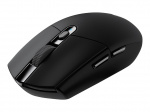 Logitech G305 Lightspeed 6-knappers trådløs optisk mus, svart Logitech G305 Lightspeed 6-knappers trådløs optisk mus, svart