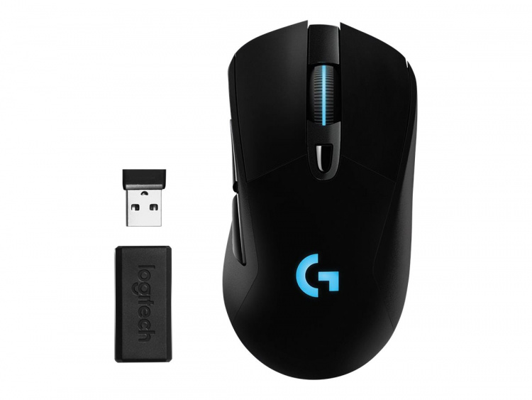 Logitech G703 - spillmus - LIGHTSPEED med HERO - optisk - 6 knapper - trådløs