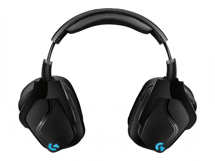 Logitech Gaming Headset G935 - 7.1 kanaler - full størrelse - trådløs - svart, blå Logitech Gaming Headset G935 - 7.1 kanaler - full størrelse - trådløs - svart, blå