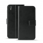 Puro Sony Xperia XA1, lommebokveske Milano, svart